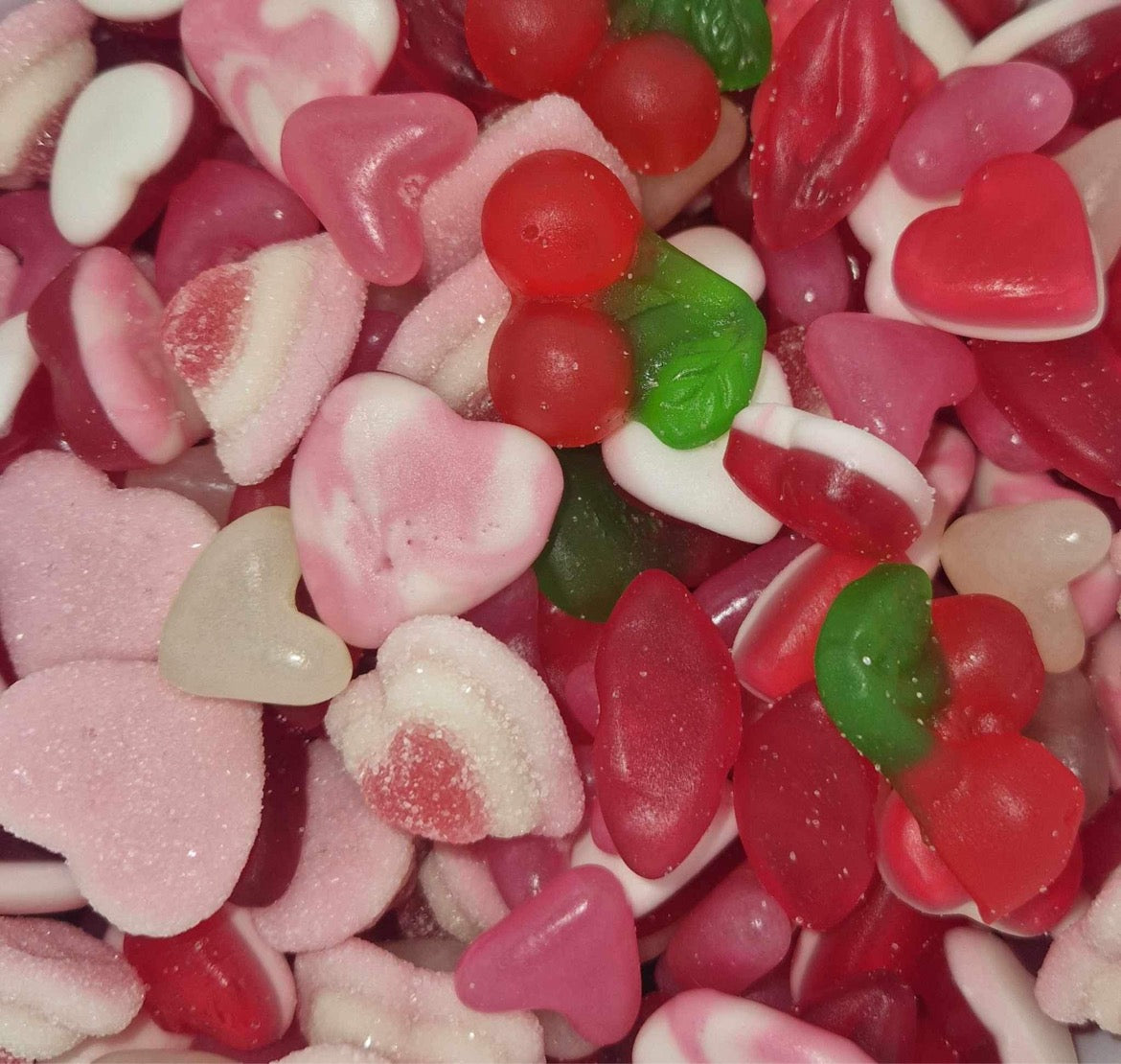 Valentines sweet cones