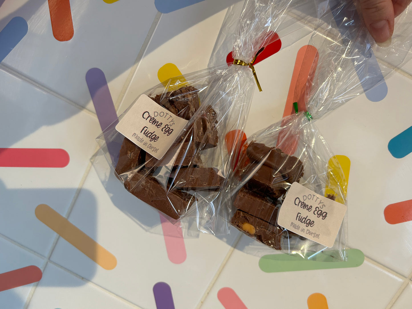 Creme egg fudge