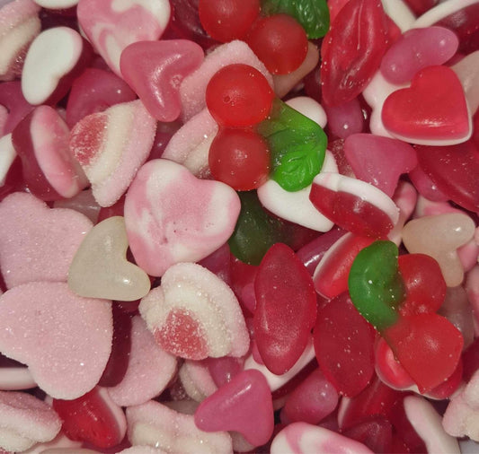 Valentines sweet cones
