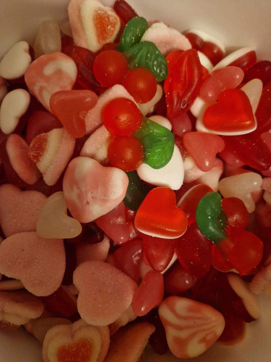 Valentines sweet cones