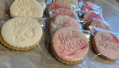 Set of 20 hen party sugar biscuits