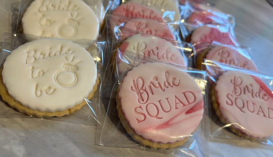 Set of 20 hen party sugar biscuits