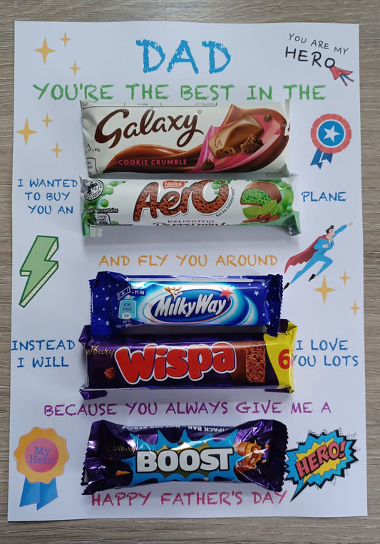 Father’s Day poems with chocolate