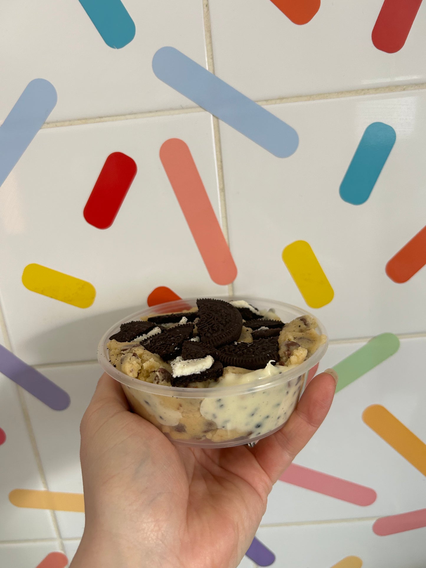 Edible loaded cookie dough