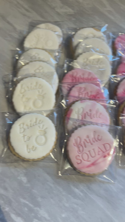 Set of 20 hen party sugar biscuits